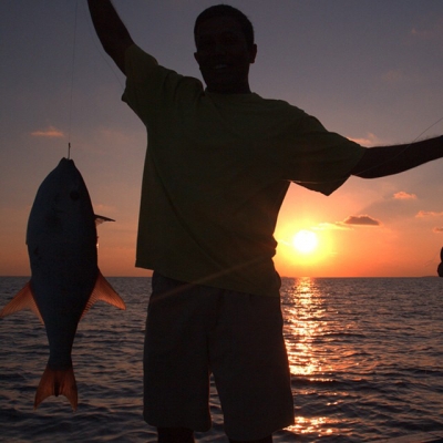 Traditional Sunset Fishing